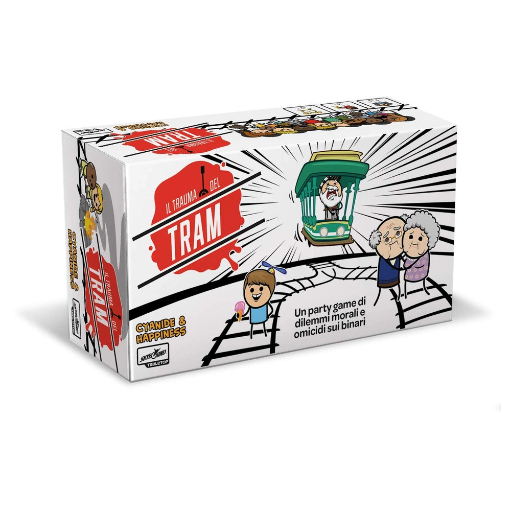 Asmodee - Il Trauma del Tram - Juegos de Cartas - 16+ - STR8533 - Edición Italiana