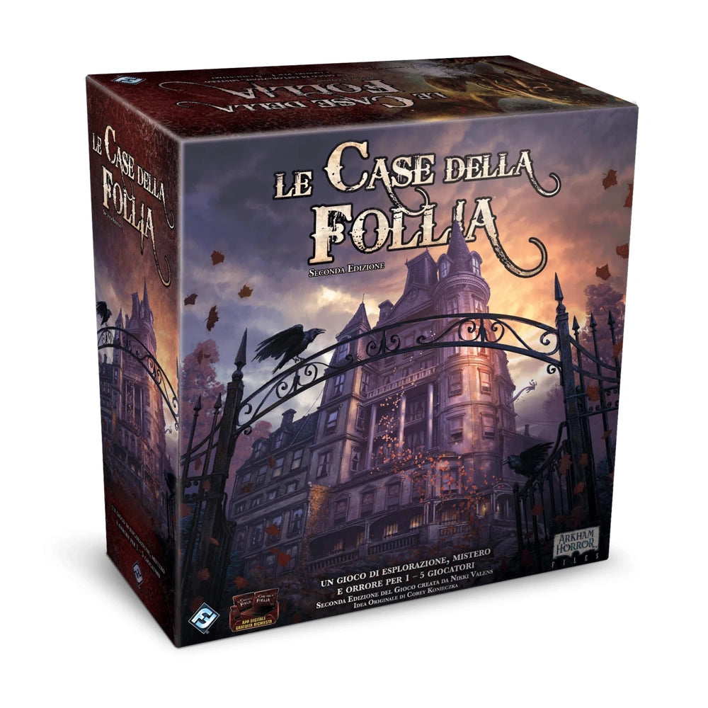Asmodee - Le Case della Follia - Juegos de Mesa - 14+ - STR9400 - Edición Italiana