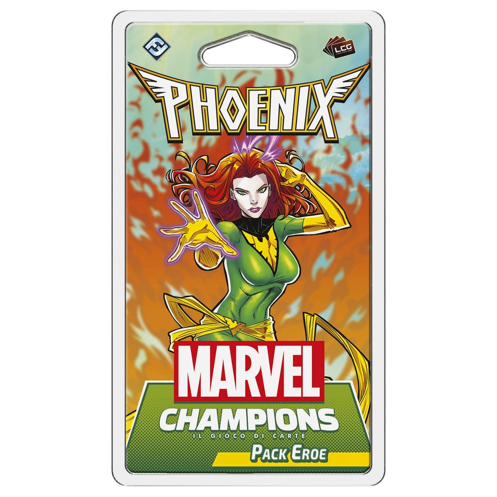 Asmodee - Marvel Champions LCG - Phoenix Pack - Juegos de Cartas - 12+ - STR9363 - Edición Italiana