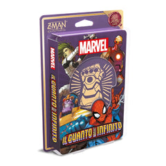 Asmodee - Marvel: Il Guanto dell’Infinito - Juegos de Mesa - 10+ - STR9066 - Edición Italiana