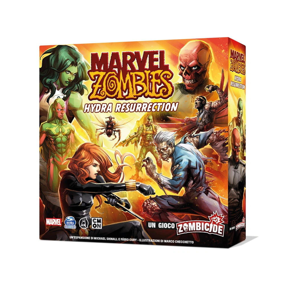 Asmodee - Marvel Zombies - Juegos de Mesa - 14+ - STR8319 - Edición Italiana