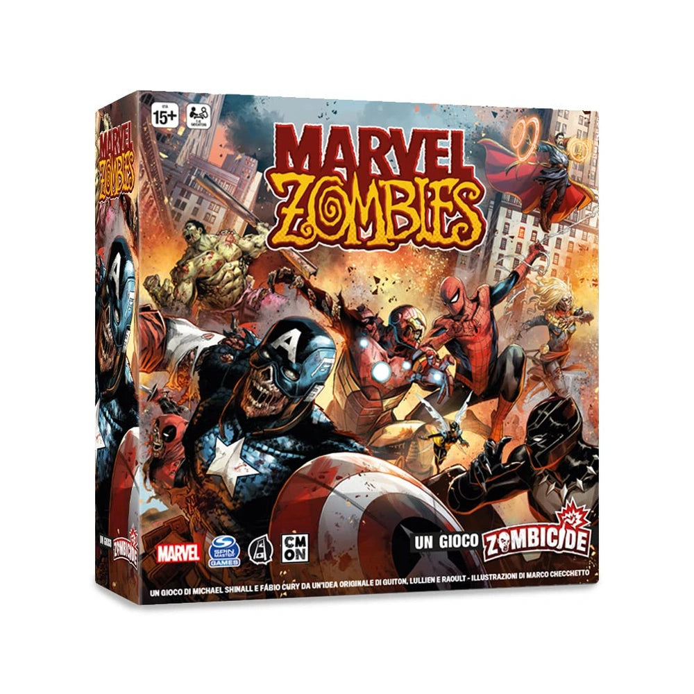 Asmodee - Marvel Zombies - Juegos de Mesa - 15+ - STR8315 - Edición Italiana