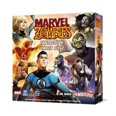Asmodee - Marvel Zombies - Fantastic 4 Under Siege - Juegos de Mesa - +14 - STR8318 - Edición Italiana