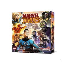 Asmodee - Marvel Zombies - Fantastic 4 Under Siege - Juegos de Mesa - +14 - STR8318 - Edición Italiana