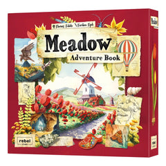 Asmodee - Meadow - Adventure Book - Juegos de Mesa - +10 - STR8283 - Edición Italiana