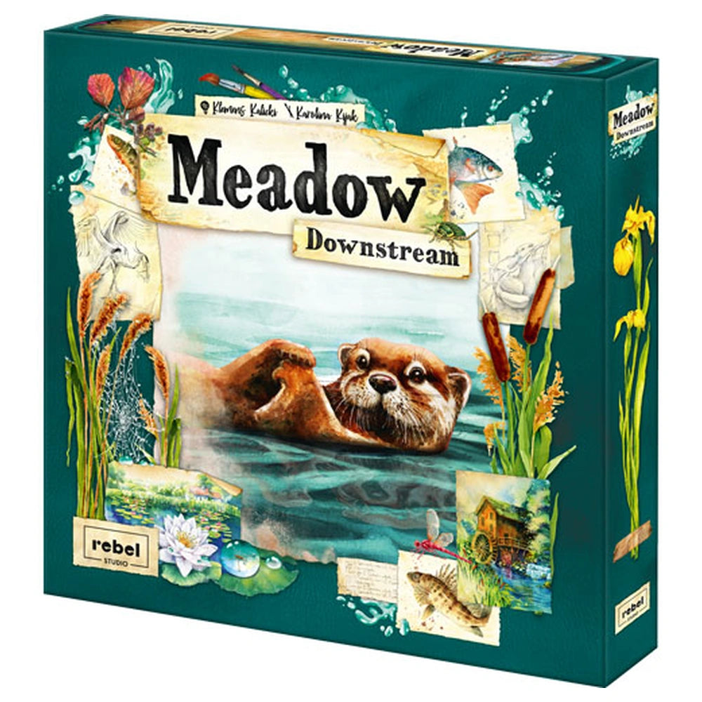 Asmodee - Meadow Downstream - Juegos de Mesa - +10 - Aventura - STR8129 - Edición Italiana