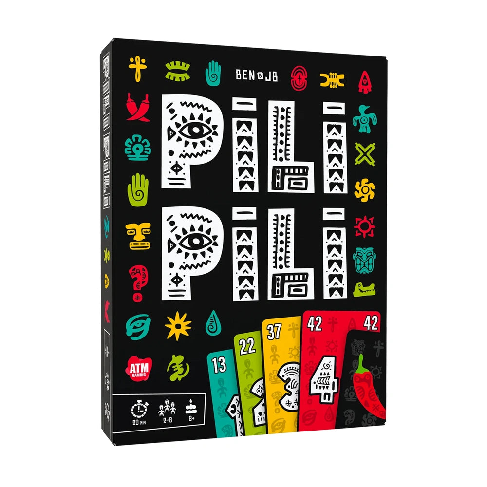 Asmodee - Pili Pili - Juegos de Mesa - +8 - Juego de Cartas - STR0833 - Edición Italiana