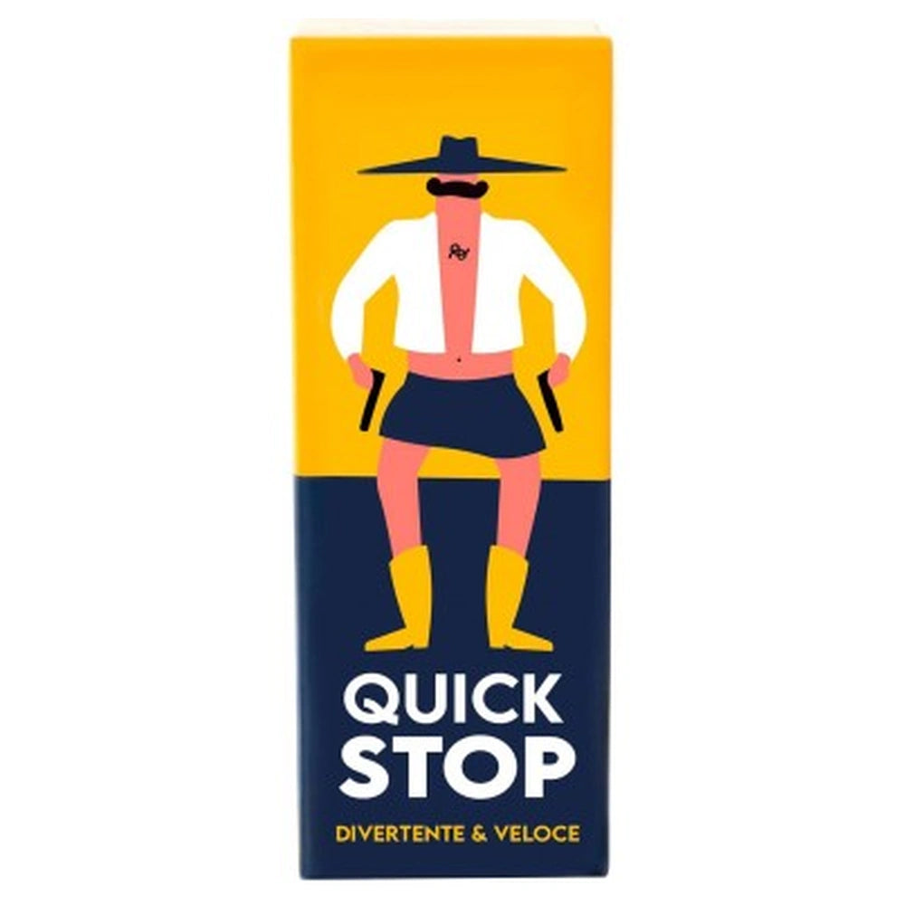 Asmodee - Quickstop - Board Games - Age +10 - STR0821 - Italian Edition