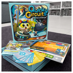 Asmodee - Quirky Circuits - Juegos de Mesa - 8+ - STR9806 - Edición Italiana