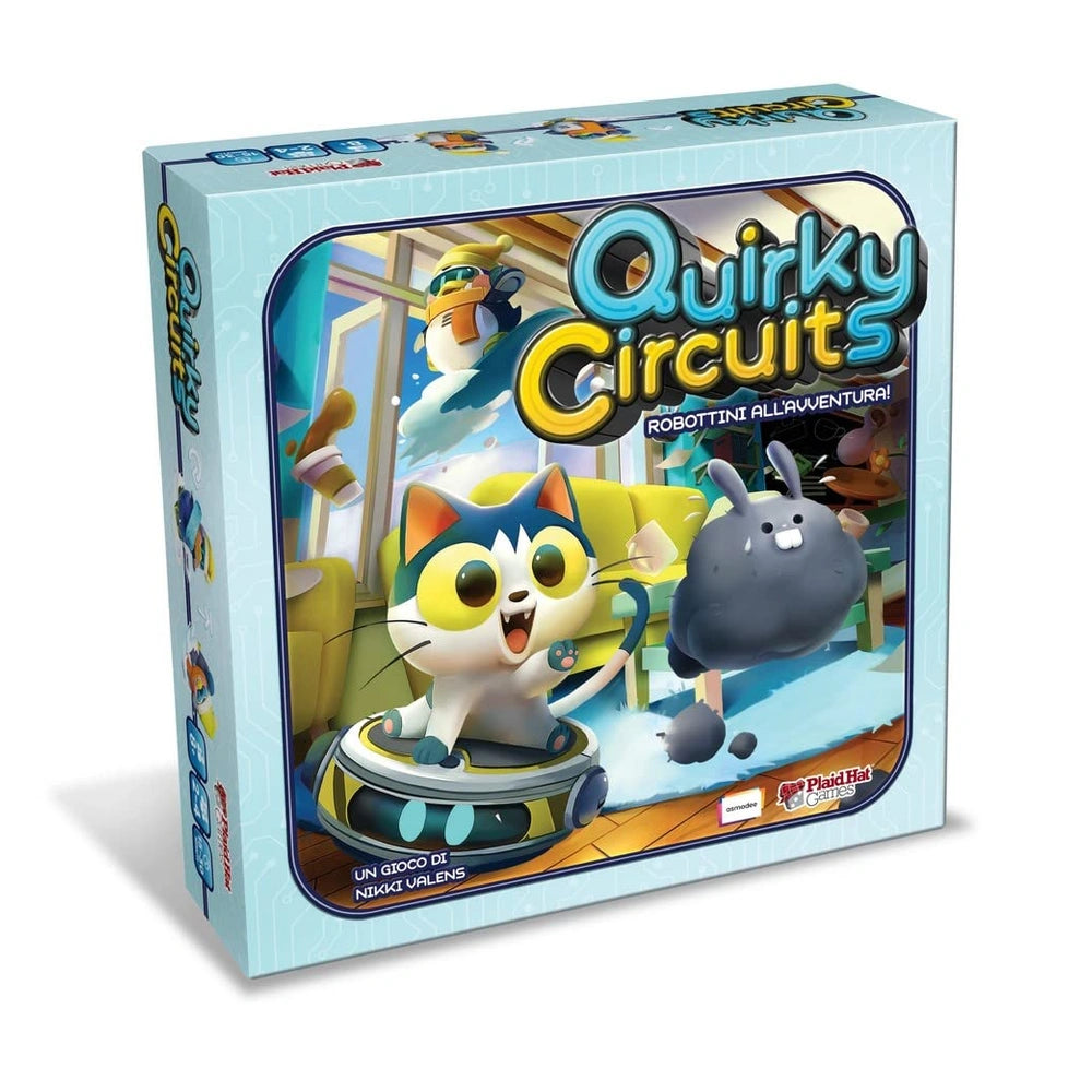 Asmodee - Quirky Circuits - Juegos de Mesa - 8+ - STR9806 - Edición Italiana