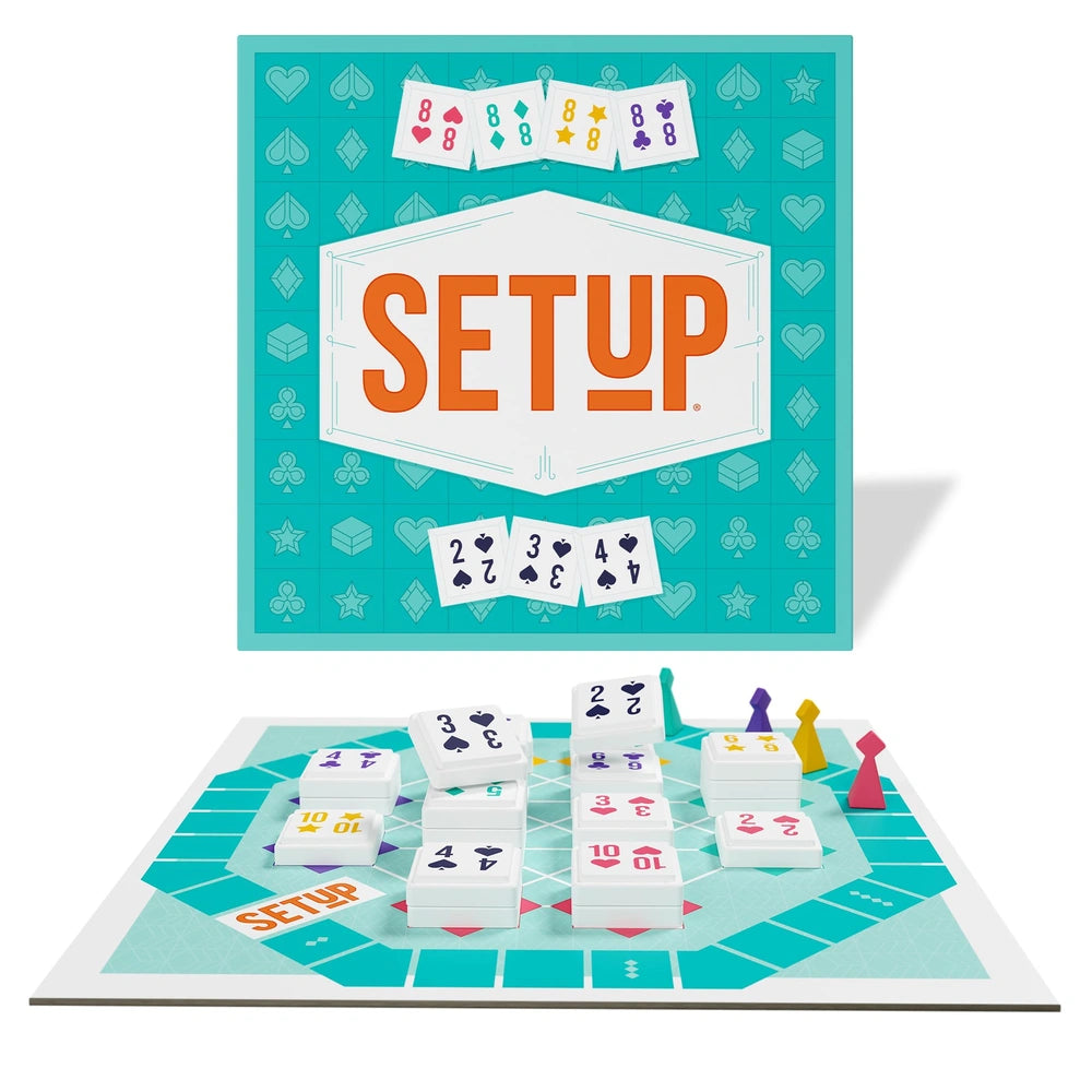 Asmodee - Set Up - Juegos de Mesa - 18+ - Juego Familiar - STR0716 - Edición Italiana