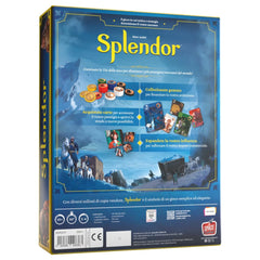 Asmodee - Splendor - Juegos de Mesa - +10 - Estrategia - STR8610 - Edición Italiana
