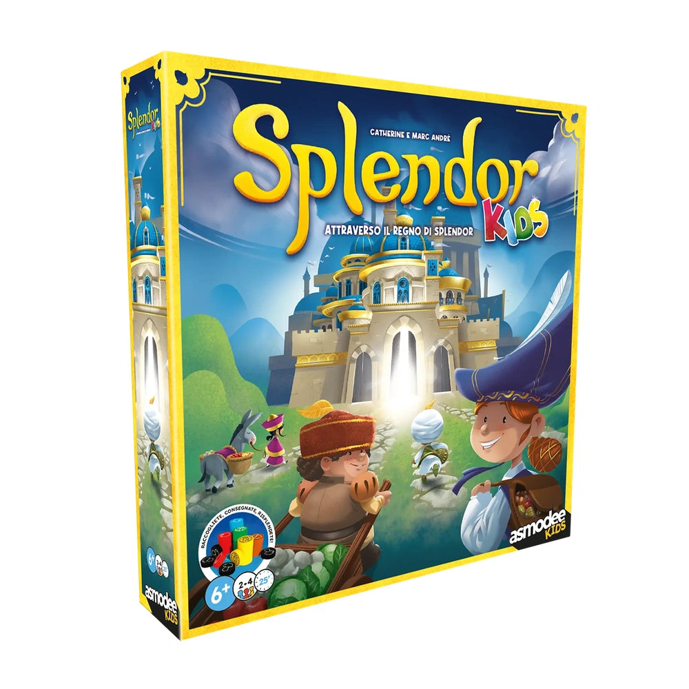 Asmodee - Splendor Kids - Juegos de Mesa - +6 - STR8774 - Edición Italiana