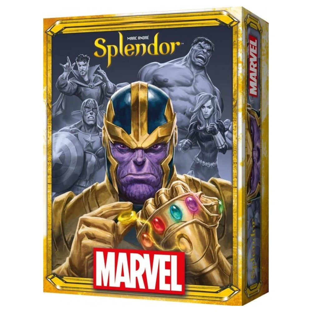 Asmodee - Splendor - Marvel Juegos de Mesa - +10 - STR8614 - Edición Italiana