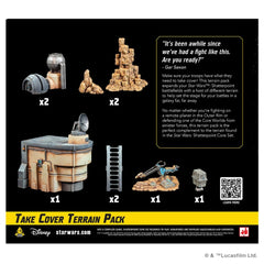 Asmodee - Star Wars Shatterpoint Take Cover Terrain Pack - Juegos de Mesa - 14+ - STR10257 - Edición Italiana