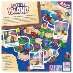 Asmodee - Sobrevive la Isla - Juegos de Mesa - +8 - Aventura - STR8818 - Edición Italiana