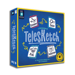 Asmodee - Telesketch - Juegos de Mesa - 10+ - STR8791 - Edición Italiana