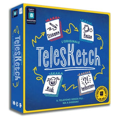 Asmodee - Telesketch - Juegos de Mesa - 10+ - STR8791 - Edición Italiana