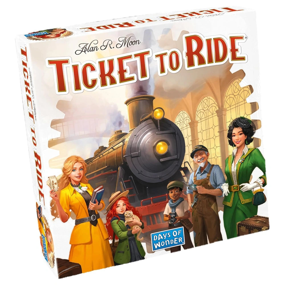 Asmodee - Ticket to Ride - Juegos de Mesa - +8 - STR8715 - Edición Italiana
