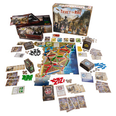 Asmodee - Ticket to Ride Legacy - Juegos de Mesa - 10+ - STR8527 - Edición Italiana