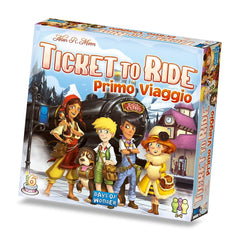 Asmodee - Ticket to Ride Primo Viaggio - Juegos de Mesa - +6 - STR8516 - Edición Italiana
