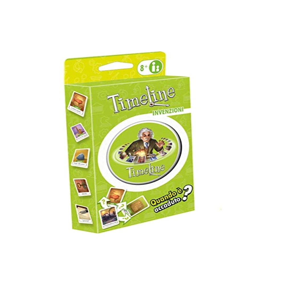 Asmodee - Timeline - Invenzioni - Juegos de Cartas - 8+ - STR8303 - Edición Italiana