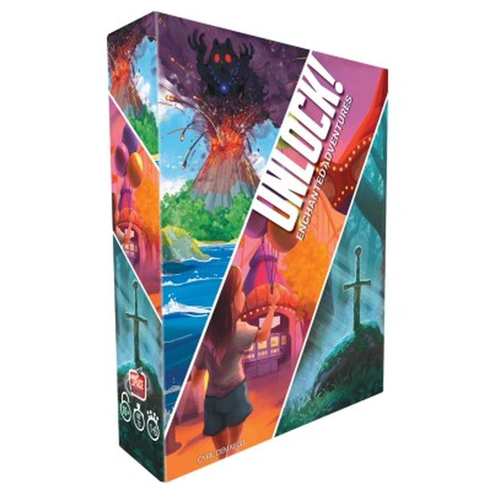 Asmodee - Unlock! Enchanted Adventures - Juegos de Mesa - 10+ - STR9536 - Edición Italiana