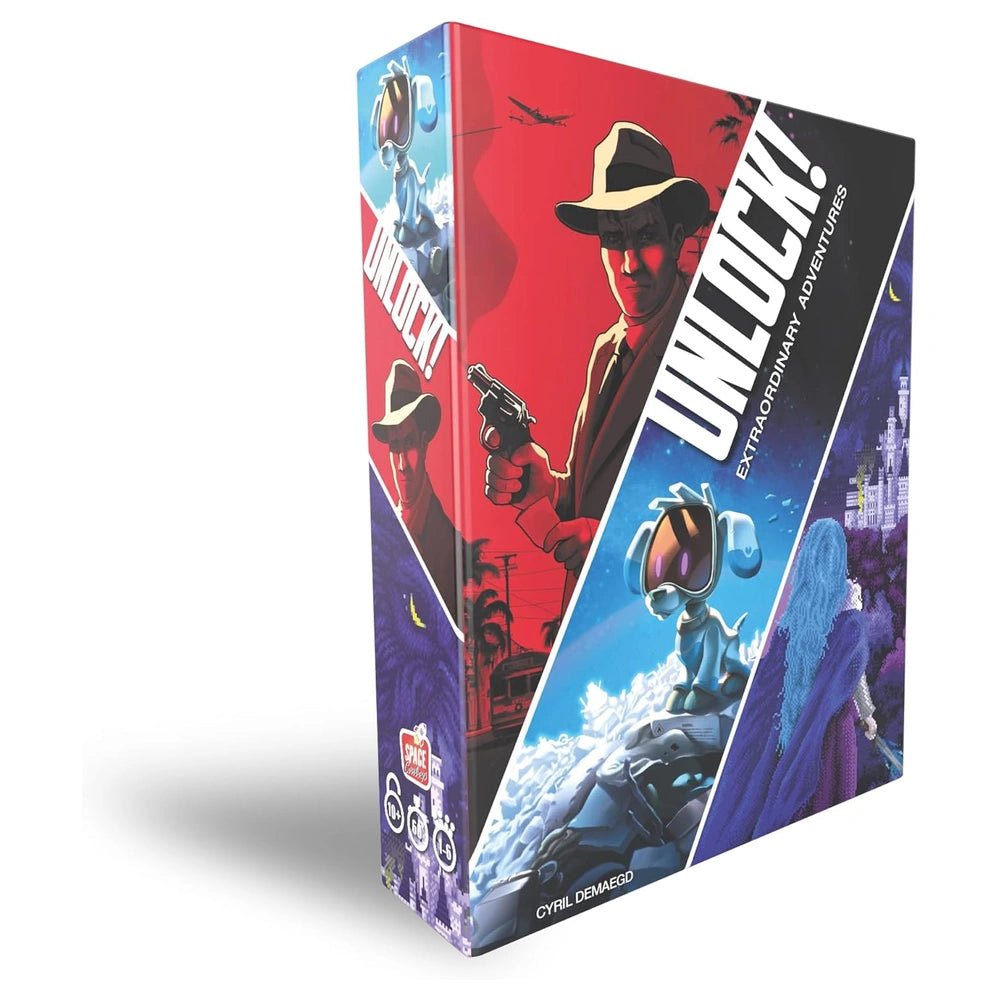 Asmodee - Unlock! - Extraordinary Adventures - Juegos de Mesa - +10 - STR8993 - Edición Italiana