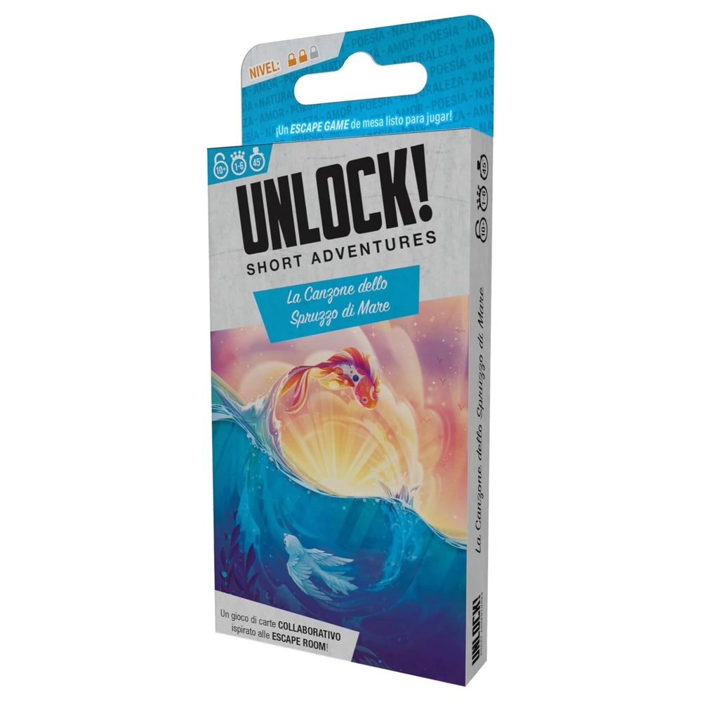 Asmodee - Unlock! - Short Adventures - Juegos de Mesa - +10 - STR9535 - Edición Italiana