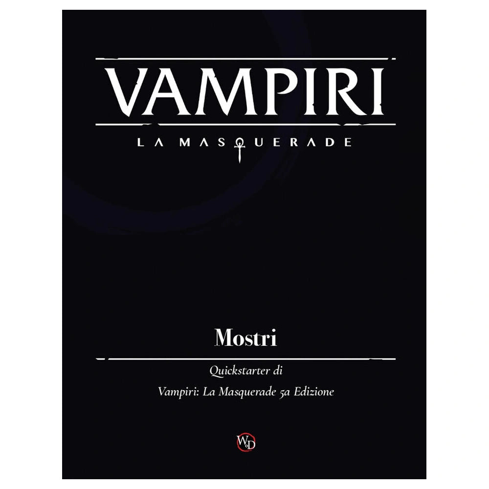 Asmodee - Vampiri QuickStarter La Masquerade - Juegos de Mesa - +14 - STR2960 - Edición Italiana