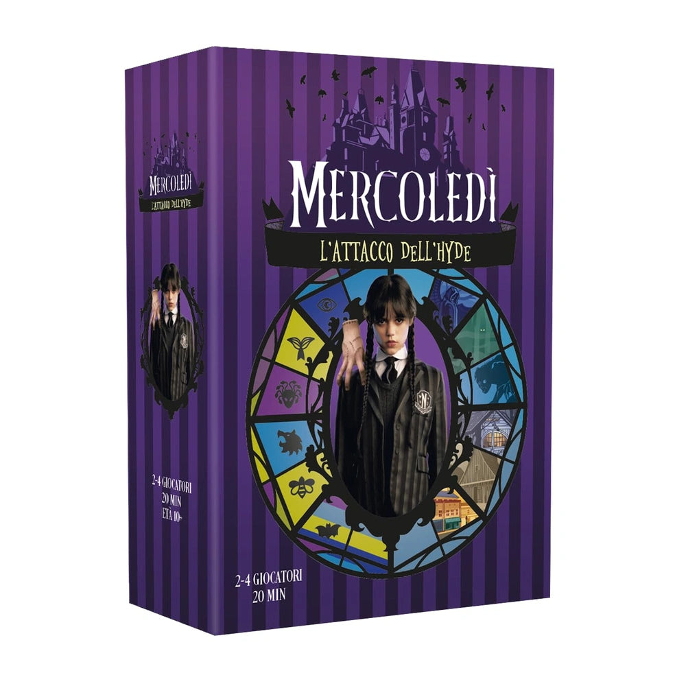 Asmodee - Wednesday - L'Attacco dell'Hyde - Juegos de Mesa - 10+ - STR8024 - Edición Italiana