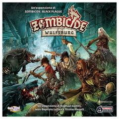 Asmodee - Zombicide Black Plague - Wulfsburg - Board Games - Age +14 - STR8436 - Italian Edition
