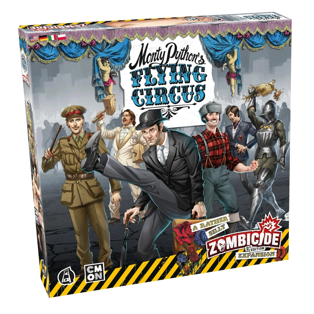Asmodee - Zombicide Monty Python Character Pack - Juegos de Mesa - 14 - STR8359 - Edición Italiana