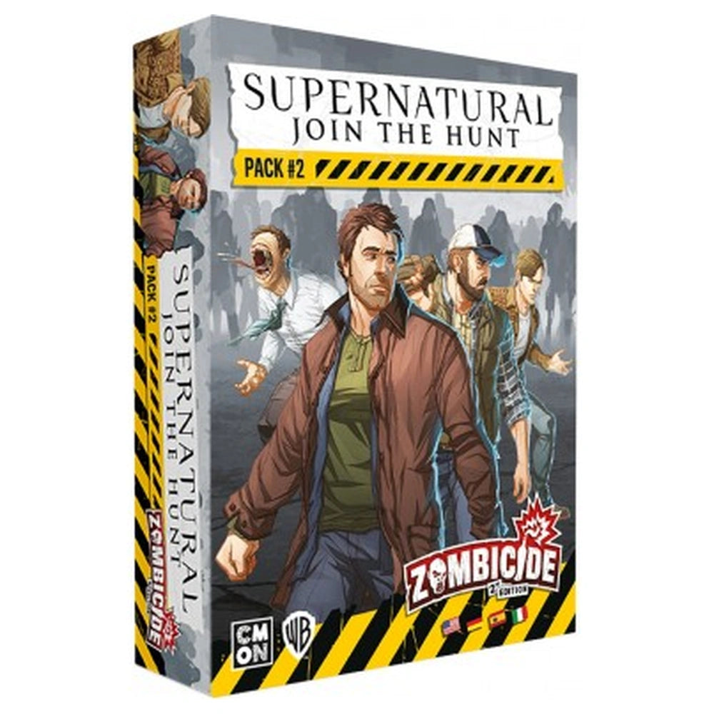 Asmodee - Zombicide - Supernatural Pack 2 - Juegos de Mesa - 14+ - STR8458 - Edición Italiana