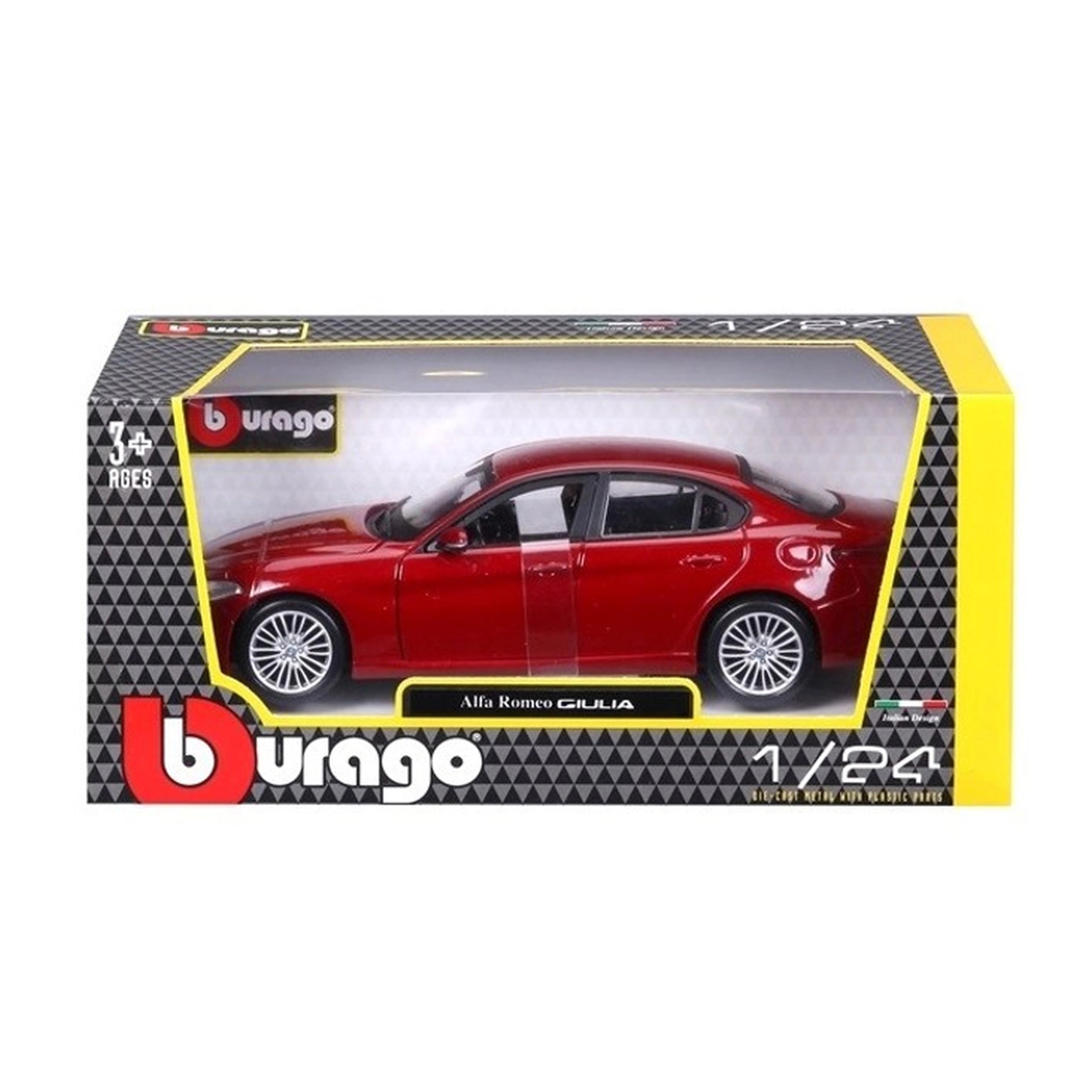 BBurago - Alfa Romeo Giulia Die-Cast Play Vehicles