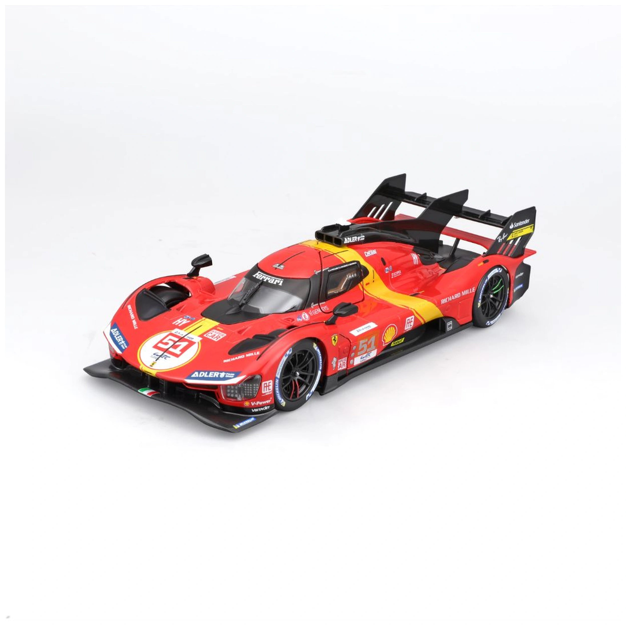BBurago - Ferrari Racing Ferrari Le Mans Hypercar 499P 1:24 Die Cast Play Vehicles