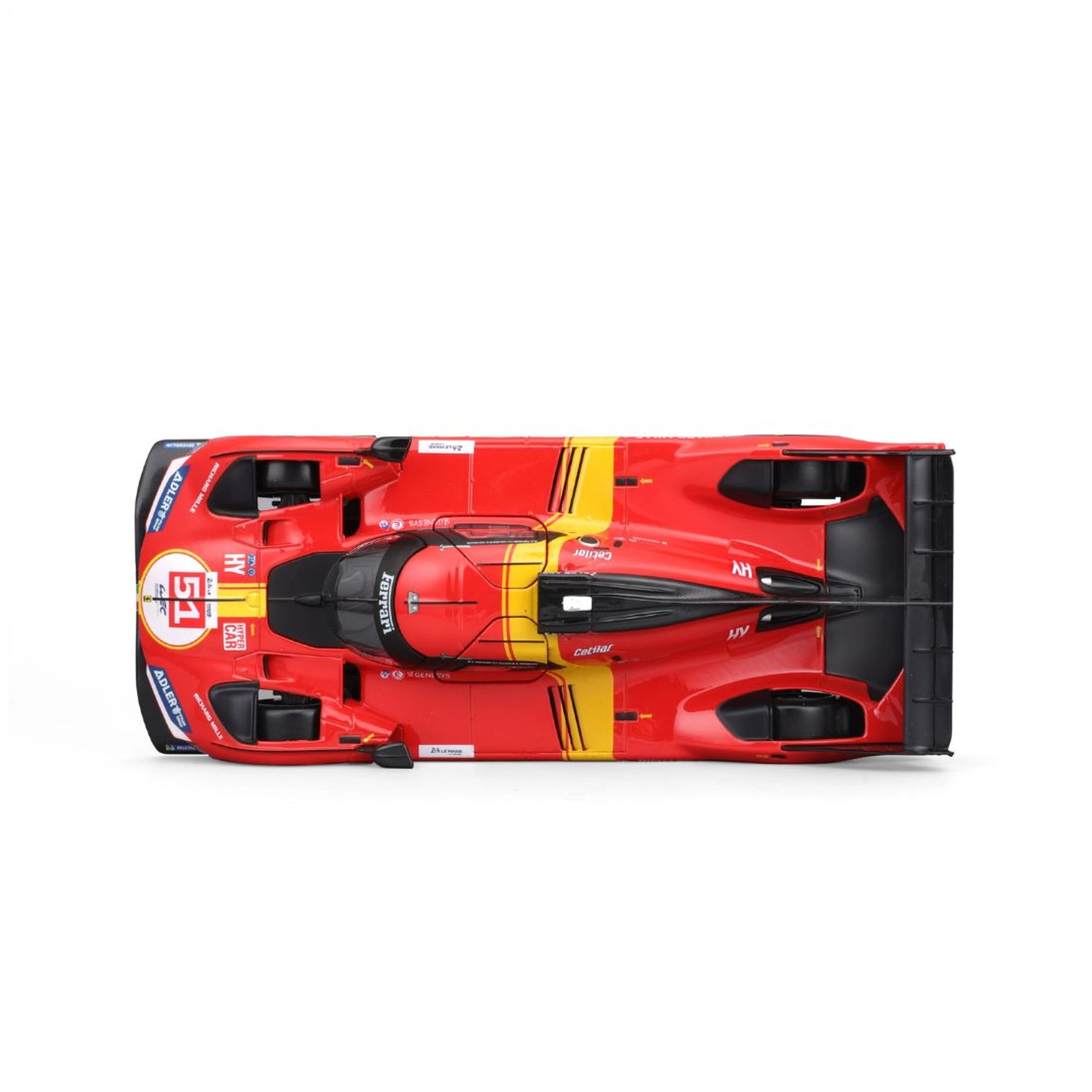 BBurago - Ferrari Racing Ferrari Le Mans Hypercar 499P 1:24 Die Cast Play Vehicles