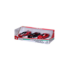 BBurago - Race Play Ferrari 3 Car Gift Pack Set 143 Die Cast Play Vehicles