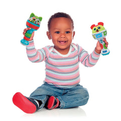 Baby Clementoni - Baby Maracas Amici Cuccioli Baby Activity Toys - Italian Edition