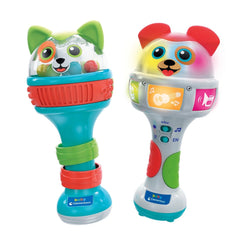 Baby Clementoni - Baby Maracas Amici Cuccioli Baby Activity Toys - Italian Edition