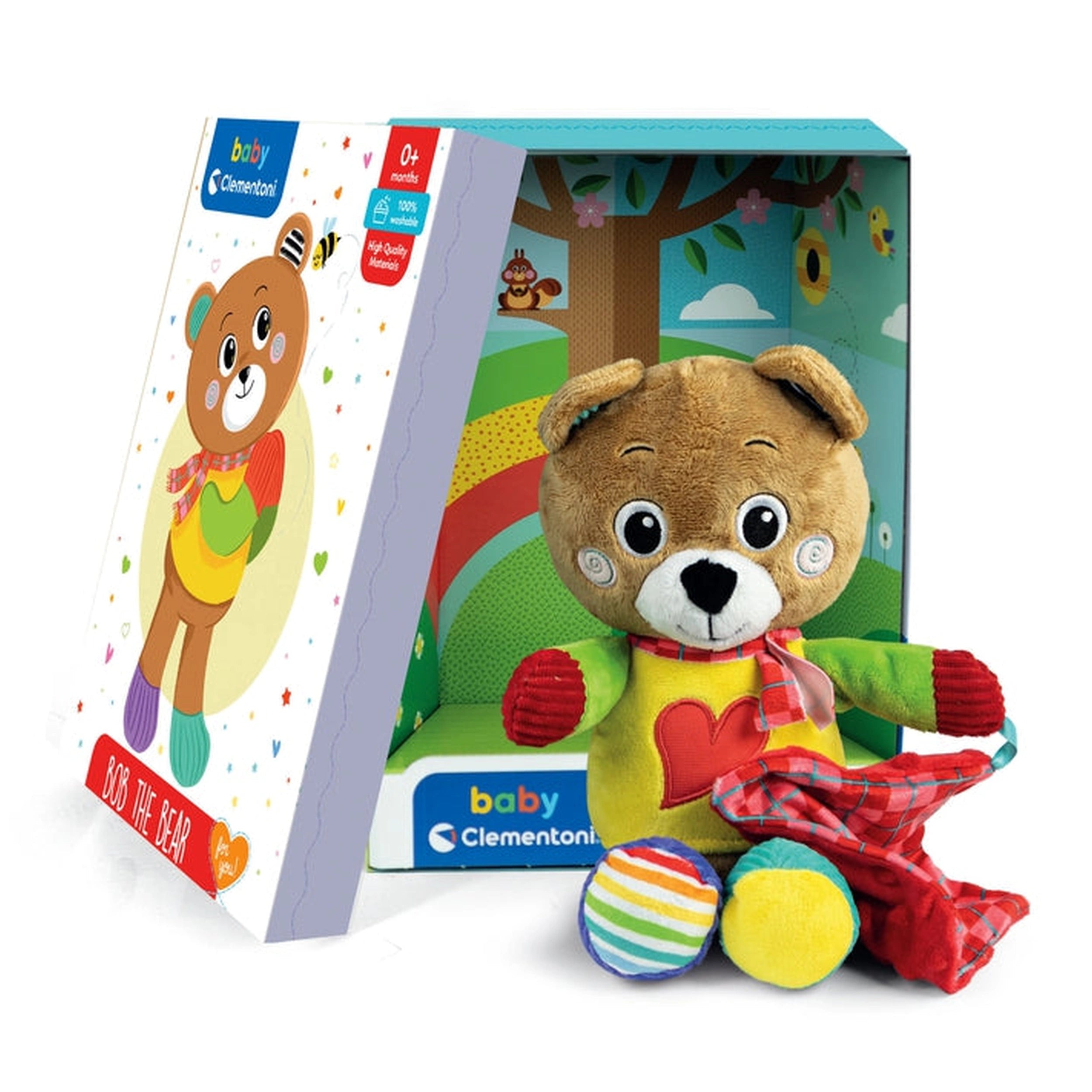 Baby Clementoni - Osos de Peluche Bob The Bear