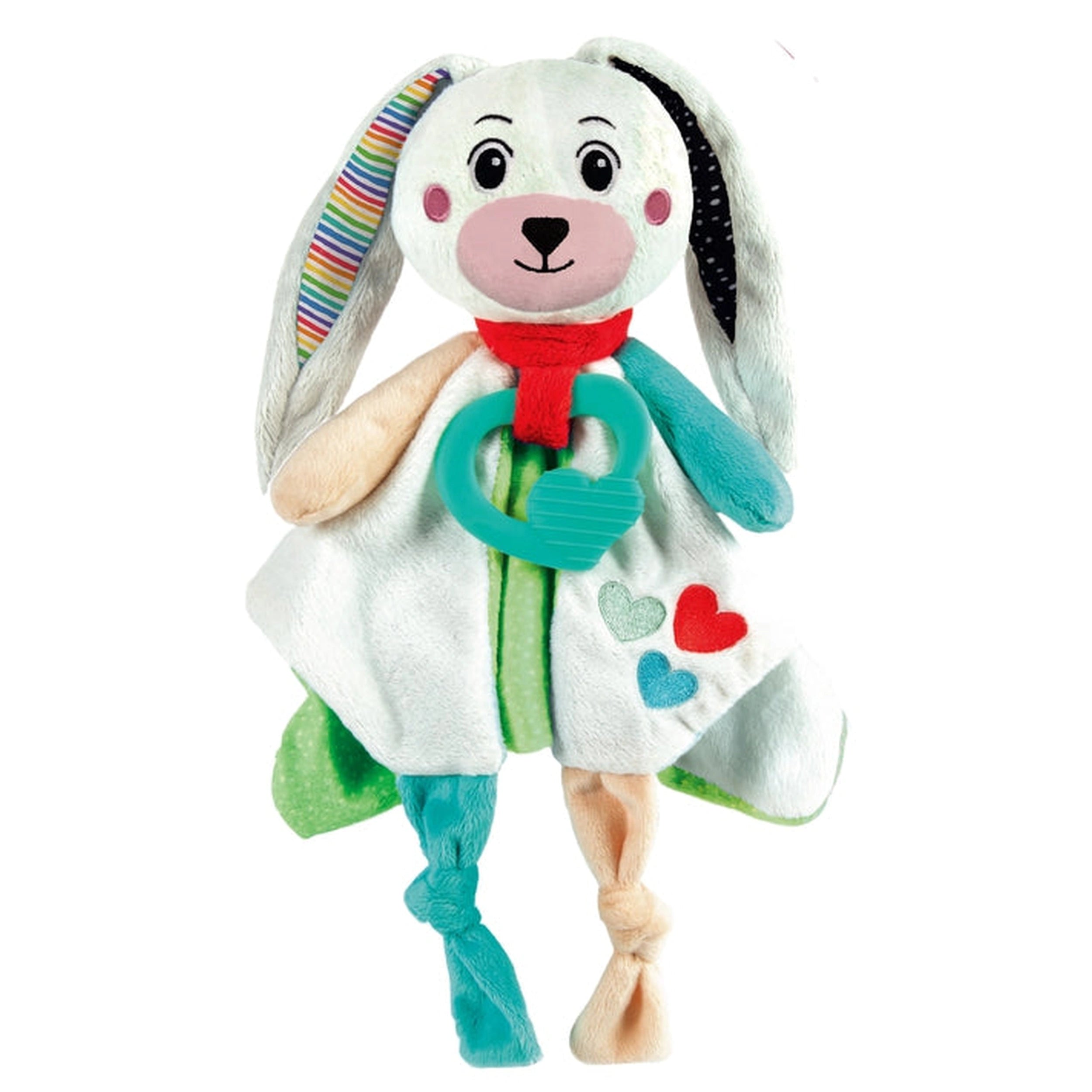 Baby Clementoni - Doudou Conejito Dulce Manta de Peluche