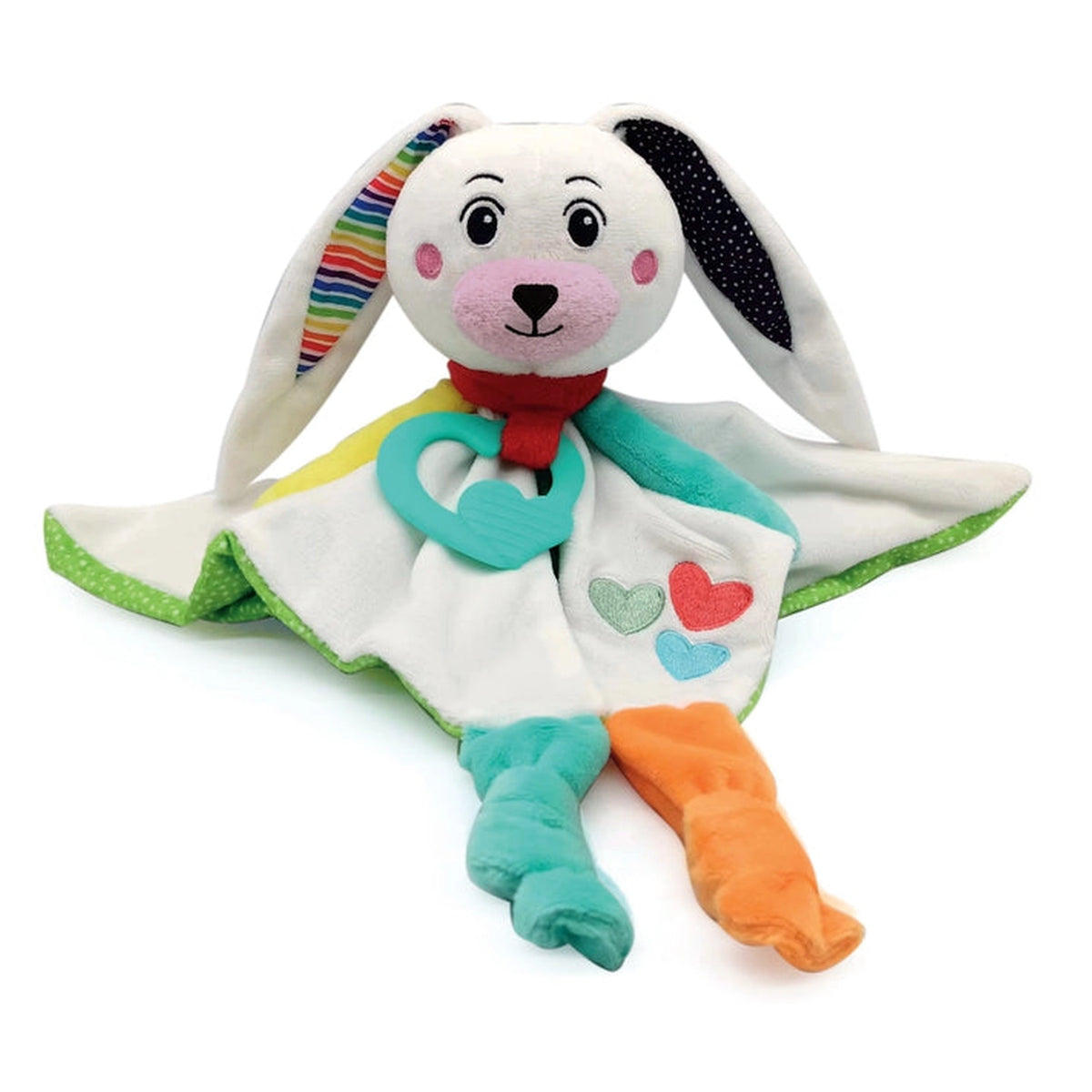Baby Clementoni - Doudou Conejito Dulce Manta de Peluche