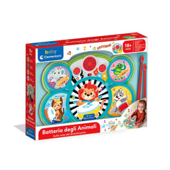 Baby Clementoni - Drumset Animals - Musical Instruments Age: +9M - 27617976