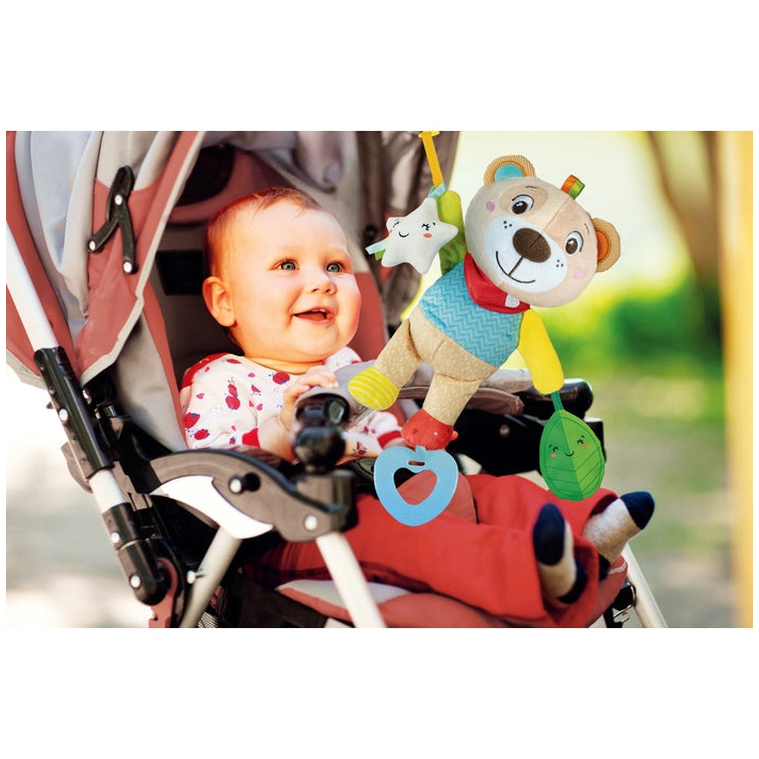 Baby Clementoni - Easy-Peasy Soft Bear Stuffed Animals