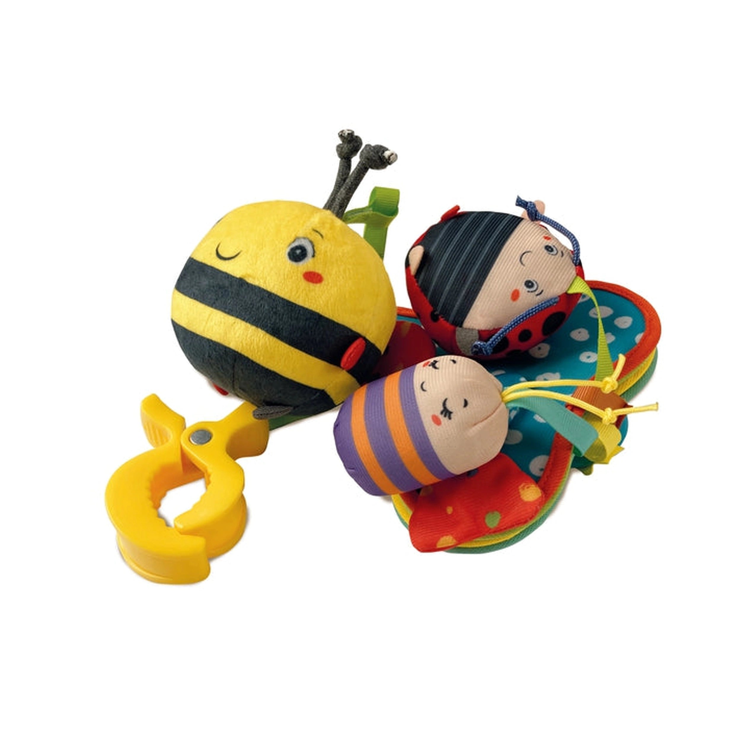 Baby Clementoni - Juguetes de Actividad para Bebés Móvil de Viaje Fácil
