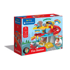 Baby-Clementoni - Fire-Station - Toy-Race-Car-&-Track-Sets