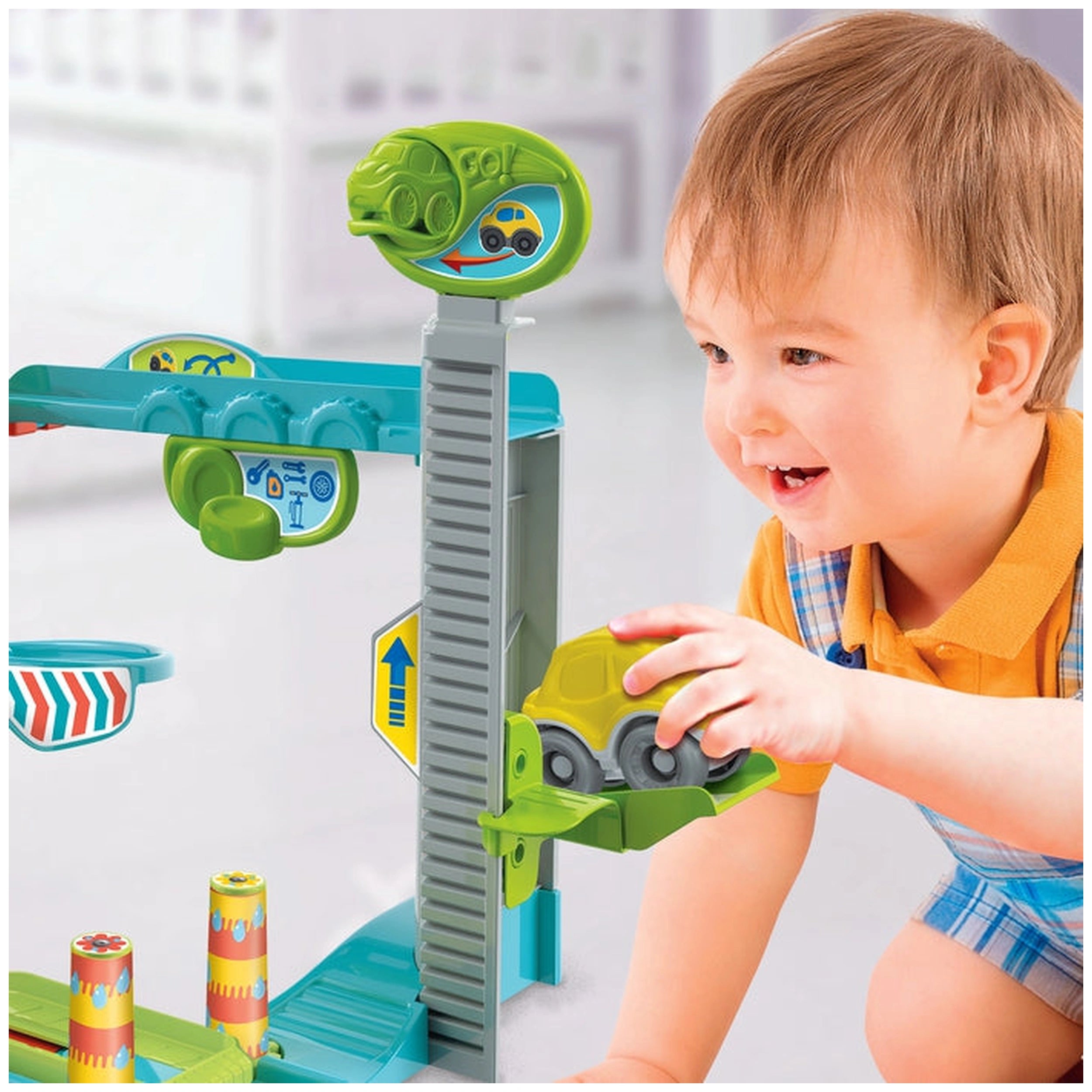Baby Clementoni - Fun Garage Baby Track Baby Activity Toys