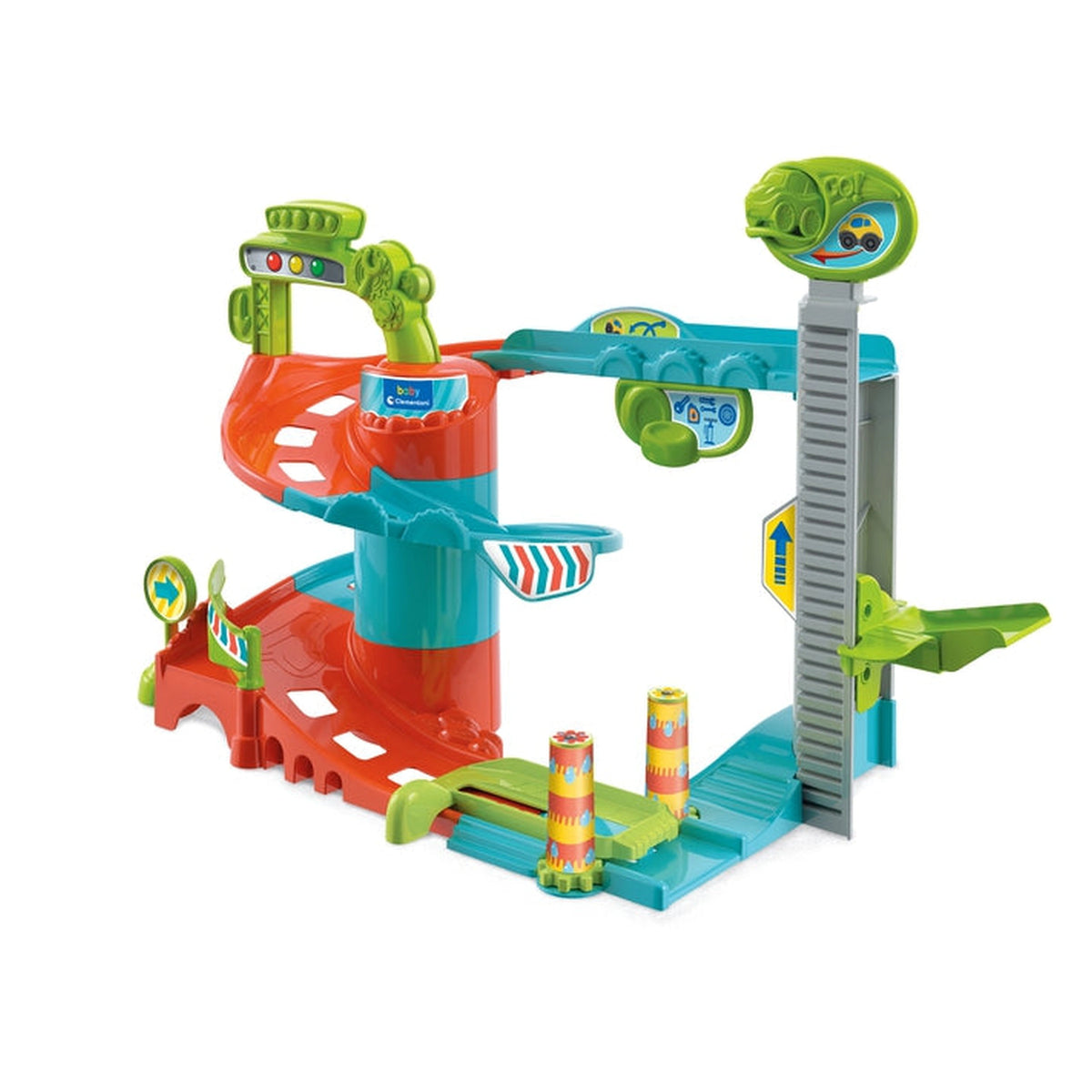 Baby Clementoni - Fun Garage Baby Track Baby Activity Toys