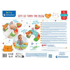 Baby Clementoni - Kitty Cat Tummy Time Pillow